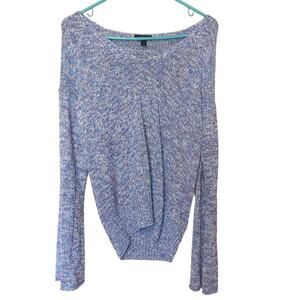 J. Crew Size XS Extra Small Multi Color Blue Sweater Cotton Sweater
